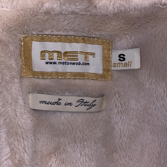MET girls small coat - made in Italy - warm fur inside - Picture 4 of 5